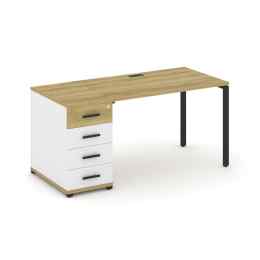 Стол рабочий Concept CN.SP-402 Металл черный